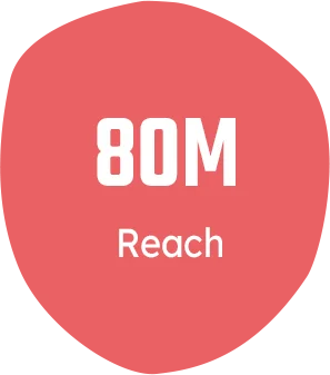 80M Reach